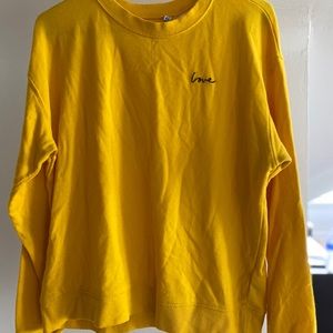 Love: Yellow Long Sleeve